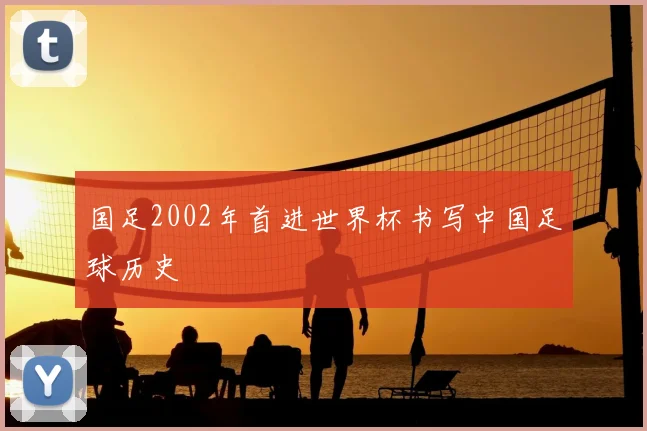 国足2002年首进世界杯书写中国足球历史
